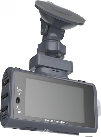 Видеорегистратор-радар детектор-GPS информатор (3в1) SilverStone F1 Hybrid Uno Sport 4K Wi-Fi