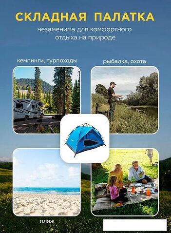 Кемпинговая палатка WMC Tools WMC-CAMP-1