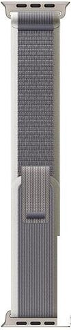 Умные часы Apple Watch Ultra 2 LTE 49 мм (титановый корпус, титановый/серо-зеленый, нейлоновый ремешок размера M/L)