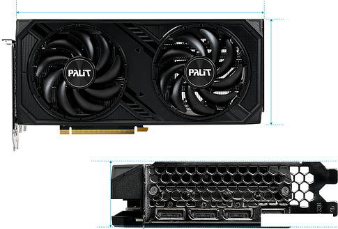 Видеокарта Palit GeForce RTX 4070 Dual OC NED4070S19K9-1047D