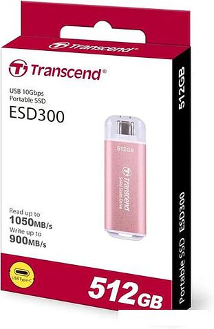 Внешний накопитель Transcend ESD300 512GB TS512GESD300P