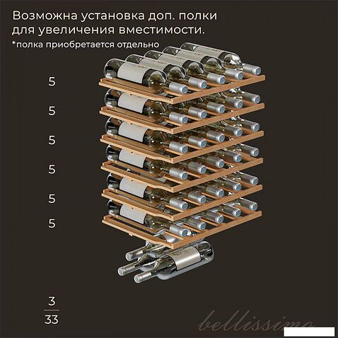 Винный шкаф Meyvel MV33-KBF1