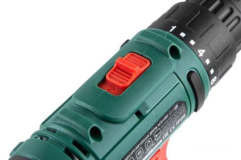 Дрель-шуруповерт Hammer Flex ACD18BS (с 2-мя АКБ, кейс)