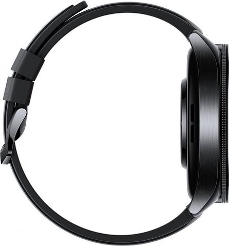 Умные часы Xiaomi Watch 2 Pro LTE (черный, с черным силиконовым ремешком, международная версия)