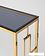Консольный стол Stool Group Бруклин 115x30 ECST-013-TG-SK (стекло Smoke/сталь золото)