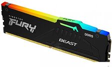 Оперативная память Kingston FURY Beast RGB 2x32ГБ DDR5 6000 МГц KF560C30BBEAK2-64 Оперативная память Kingston FURY Beast RGB 2x32ГБ DDR5 6000 МГц KF560C30BBEAK2-64