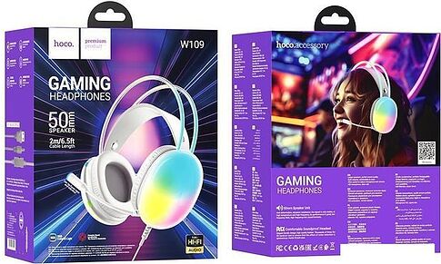 Наушники Hoco W109 (белый)