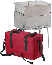 Мангал-коптильня КЕДР плюс НП-6Н (нерж. сталь 0.8 мм)