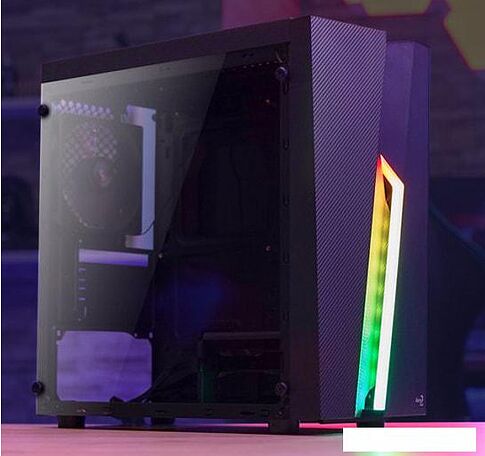 Корпус AeroCool Bolt Mini Tempered Glass