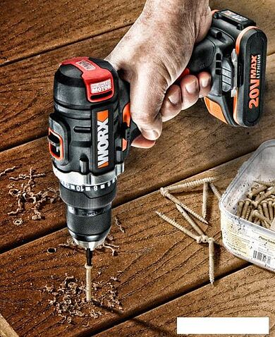 Дрель-шуруповерт Worx BL WX175.9 (без АКБ)