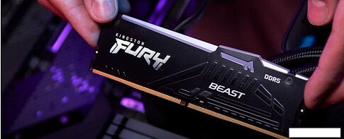Оперативная память Kingston FURY Beast RGB 16ГБ DDR5 6000 МГц KF560C36BBE2A-16