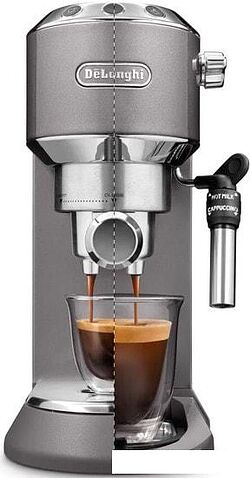Рожковая помповая кофеварка DeLonghi Dedica Metallics EC785.GY