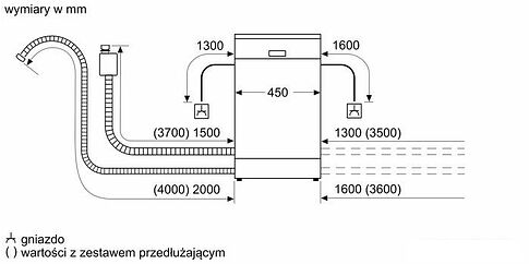 Встраиваемая посудомоечная машина Bosch Serie 4 SPV4XMX20E