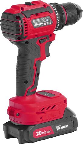 Дрель-шуруповерт MTX CDS-BL-20 (с 2-мя АКБ, кейс)