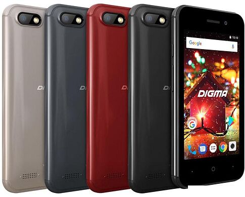 Смартфон Digma Hit Q401 3G (золотистый)