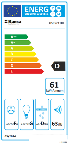 Кухонная вытяжка Hansa OSC5211IH