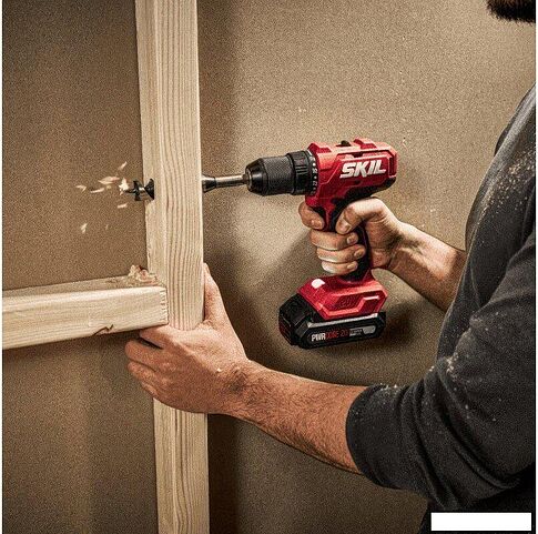 Дрель-шуруповерт Skil DL6280SE20 (с 2-мя АКБ, кейс)