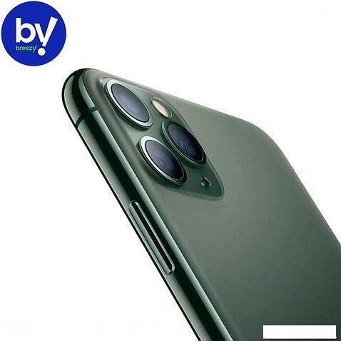 Смартфон Apple iPhone 11 Pro Max 64GB Воcстановленный by Breezy, грейд A (темно-зеленый)