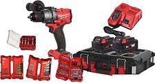Ударная дрель-шуруповерт Milwaukee M18 FUEL Promo FPD3100P-502P 4933498240 (с 2-мя АКБ 5 Ач, кейс, набор оснастки) Ударная дрель-шуруповерт Milwaukee M18 FUEL Promo FPD3100P-502P 4933498240 (с 2-мя АКБ 5 Ач, кейс, набор оснастки)