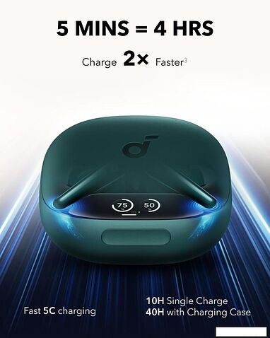 Наушники Anker Soundcore Liberty 4 Pro (зеленый)