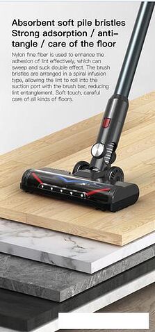 Пылесос Redkey Cordless Vacuum Cleaner P9 (черный)