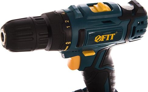 Дрель-шуруповерт FIT 80186 (с 1-им АКБ)