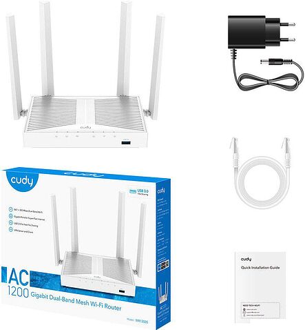 Wi-Fi роутер Cudy WR1300S 1.0