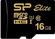 Карта памяти Silicon-Power Elite Gold microSDHC SP016GBSTHBU1V1G 16GB Карта памяти Silicon-Power Elite Gold microSDHC SP016GBSTHBU1V1G 16GB