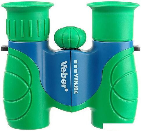 Бинокль Veber Эврика 6x21 (зеленый/синий)