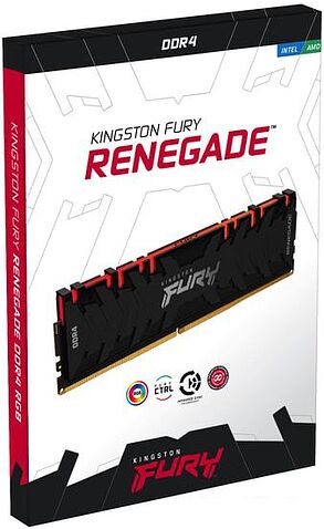 Оперативная память Kingston FURY Renegade RGB 2x8GB DDR4 PC4-36800 KF446C19RBAK2/16