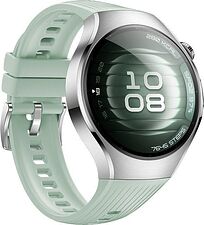 Умные часы Huawei Watch 5 42 мм (серебристый, с зеленым силиконовым ремешком, международная версия) Умные часы Huawei Watch 5 42 мм (серебристый, с зеленым силиконовым ремешком, международная версия)