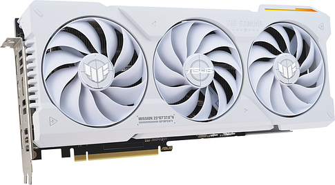 Видеокарта ASUS TUF Gaming GeForce RTX 4070 Ti Super 16GB GDDR6X White OC Edition TUF-RTX4070TIS-O16G-WHITE-GAMING