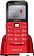 Кнопочный телефон Maxvi B6ds up (красный)