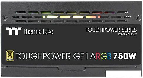 Блок питания Thermaltake Toughpower GF1 ARGB 750W Gold TT Premium TTP-750AH3FCG-U