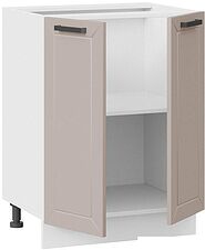 Шкаф напольный Трия Лорас 1Н6 (белый/холст латте) Шкаф напольный Трия Лорас 1Н6 (белый/холст латте)