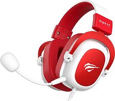 Наушники Havit Gamenote H2002d (белый/красный)
