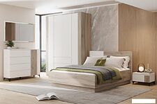 Тумба Речицадрев Хельга Р393.04 (белый SWN 605/дуб салерно 708)