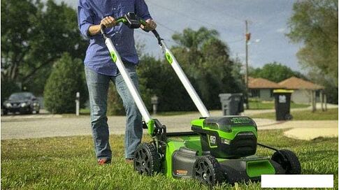 Газонокосилка Greenworks GD60LM51SPK4 2514307UB (с 1-им АКБ 4 Ач)