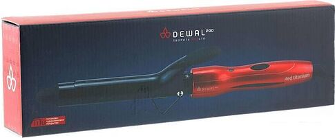 Круглая  плойка Dewal Red Titanium 03-2038