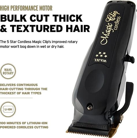 Машинка для стрижки волос Wahl Barber Cordless Combo 3025726