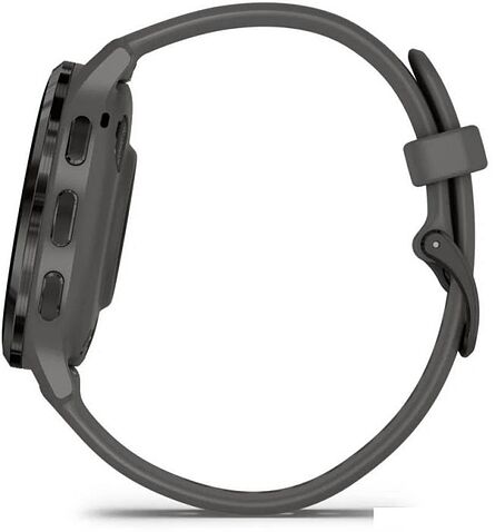 Умные часы Garmin Venu 3S (серая галька, с силиконовым ремешком)