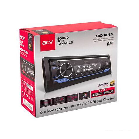 USB-магнитола ACV ADX-907BM DSP