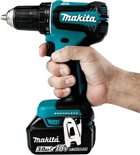 Дрель-шуруповерт Makita DDF485RFJ (с 2-мя АКБ, кейс)