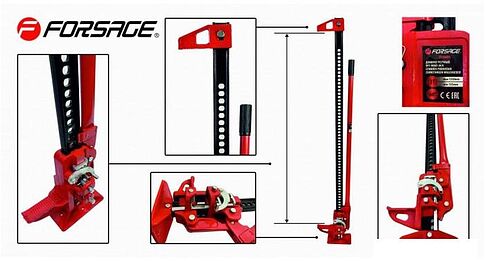 Реечный домкрат FORSAGE F-TRA8605 3т