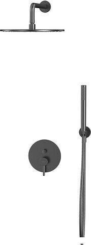 Душевая система  Whitecross Y YSET04GM (оружейная сталь)