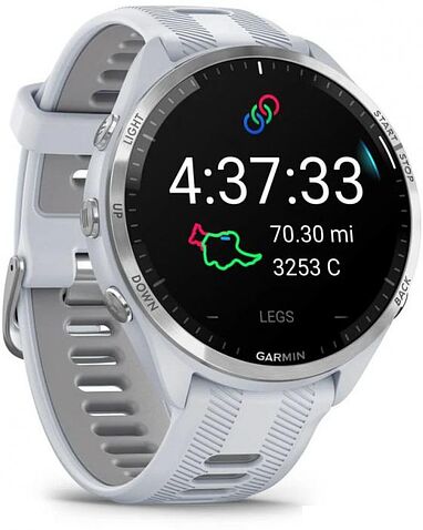 Умные часы Garmin Forerunner 965 (белый/серый)