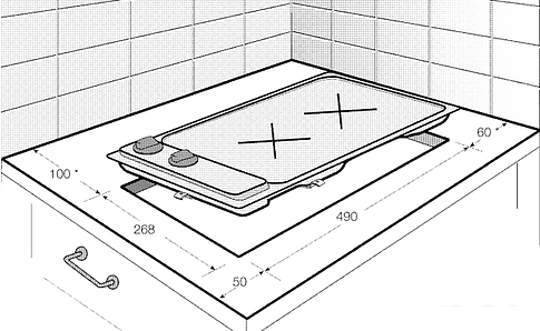 Варочная панель BEKO HDCG 32220 FX