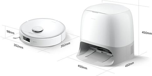 Робот-пылесос Roborock Qrevo CurvC RRE0VIC QRCC02-02 (с русской озвучкой, белый)