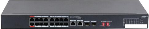 Неуправляемый коммутатор Dahua S3218-16ET-240