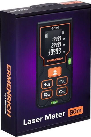 Лазерный дальномер Ermenrich Reel GD80 81423